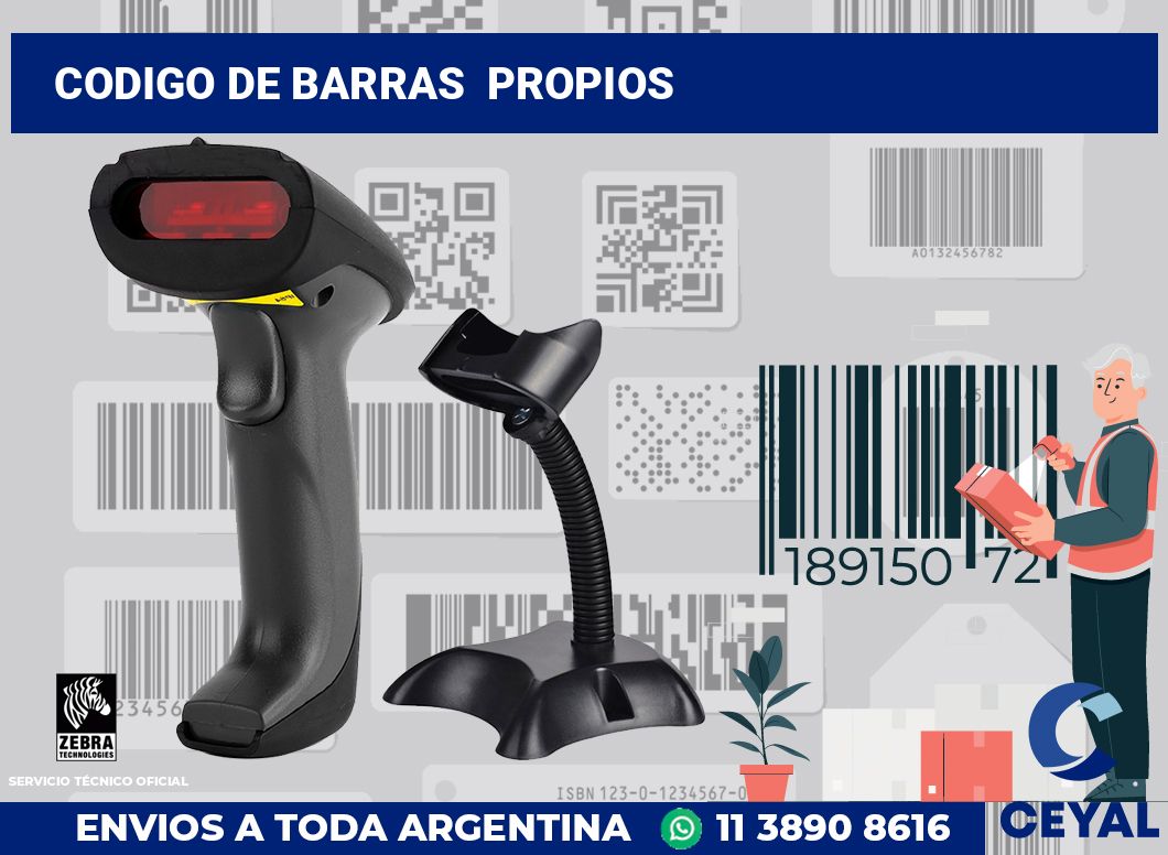 codigo de barras propios