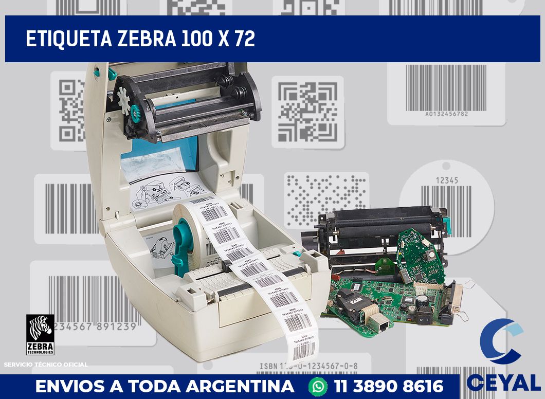etiqueta zebra 100 x 72