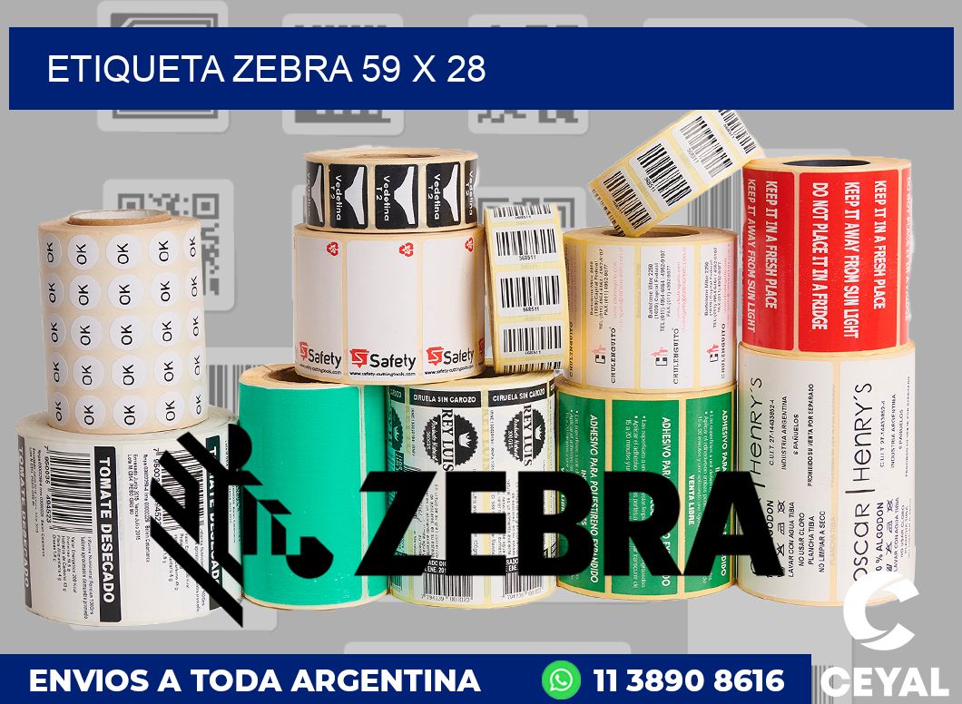 etiqueta zebra 59 x 28