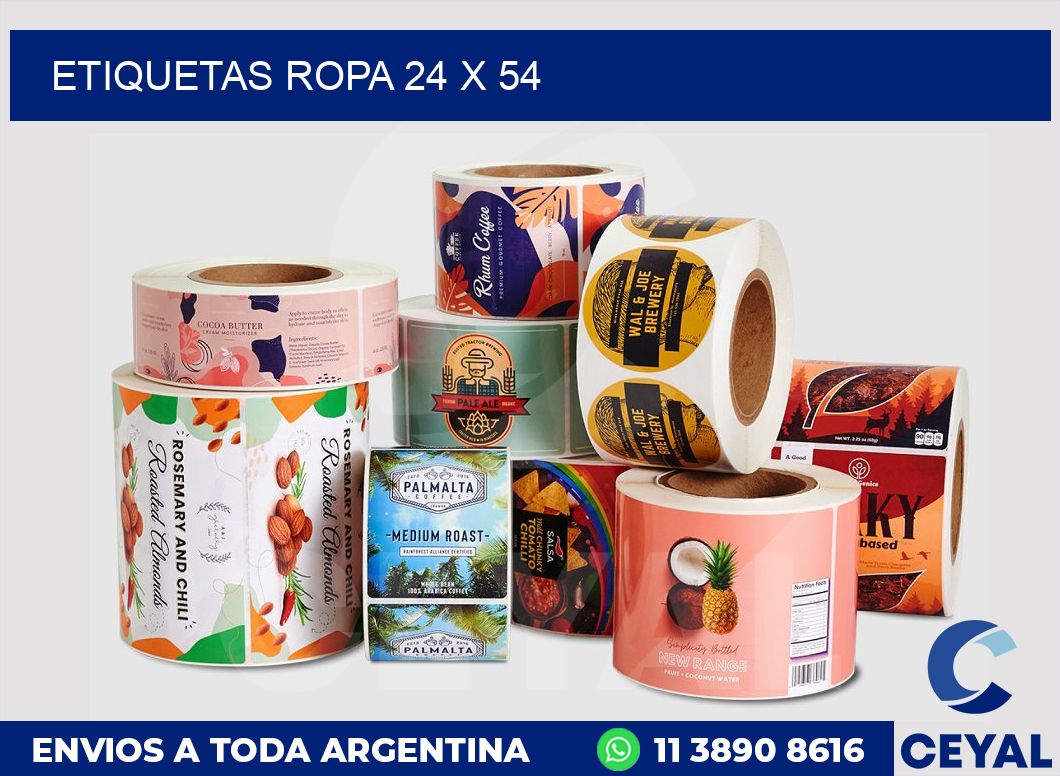etiquetas ropa 24 x 54