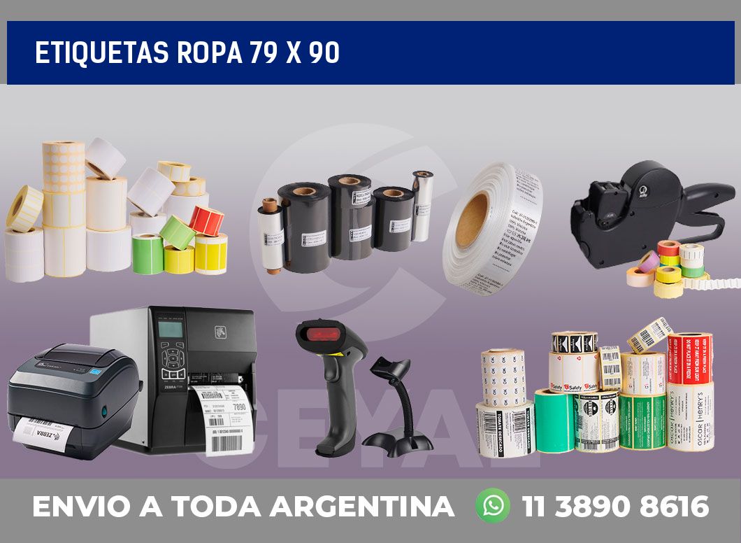 etiquetas ropa 79 x 90