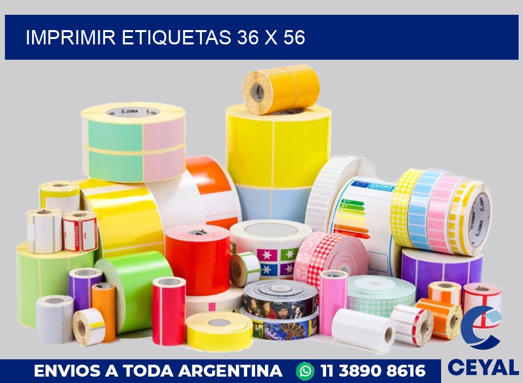 imprimir etiquetas 36 x 56