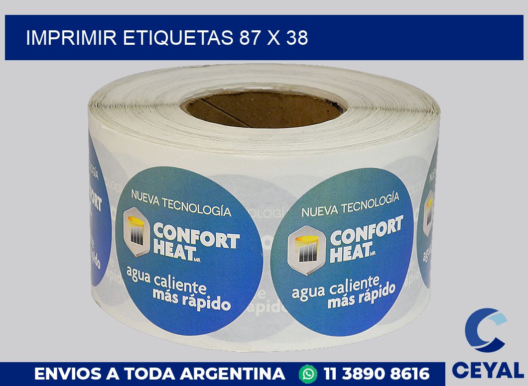 imprimir etiquetas 87 x 38
