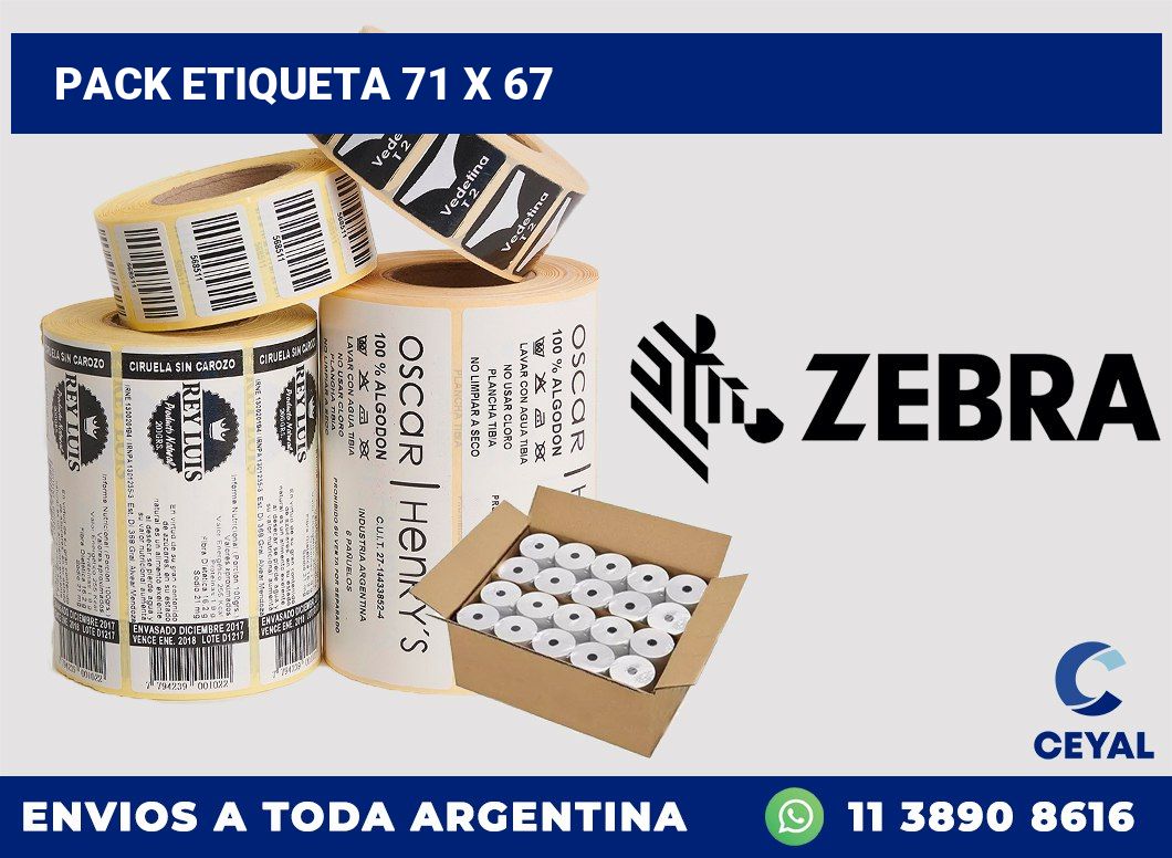 pack etiqueta 71 x 67