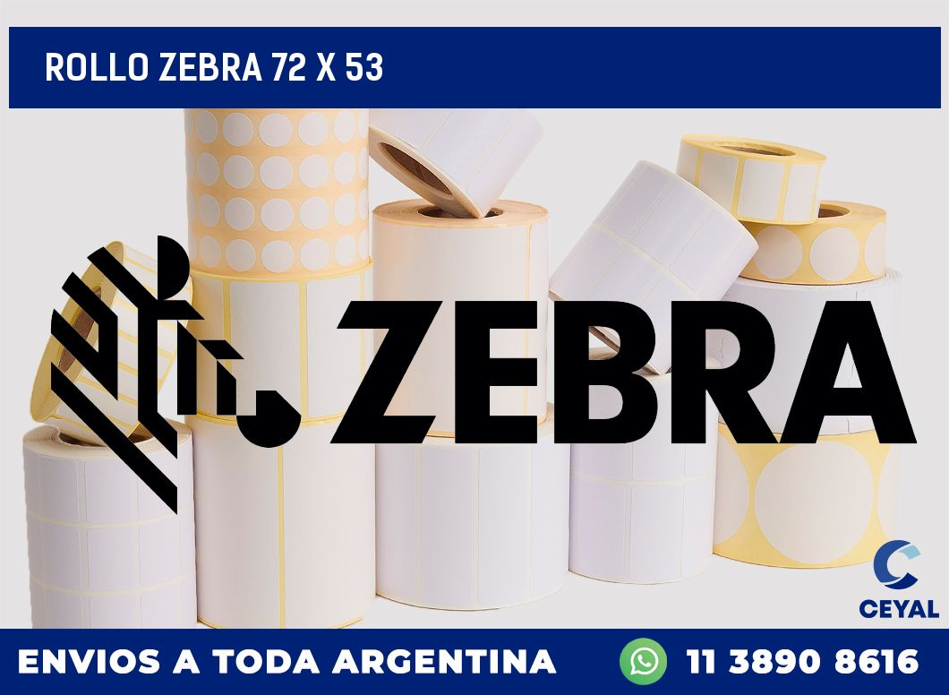 rollo zebra 72 x 53