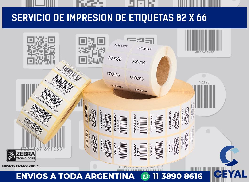 servicio de impresion de etiquetas 82 x 66
