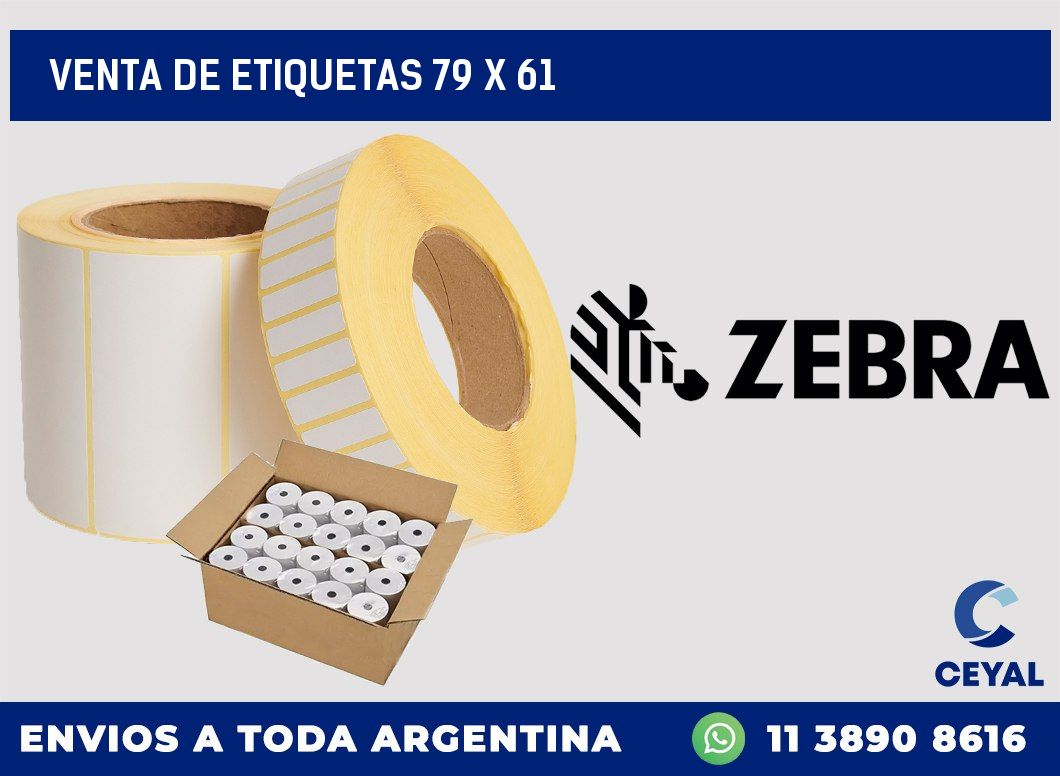 venta de etiquetas 79 x 61