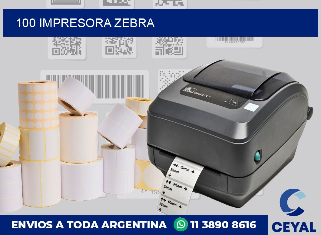 100 Impresora Zebra