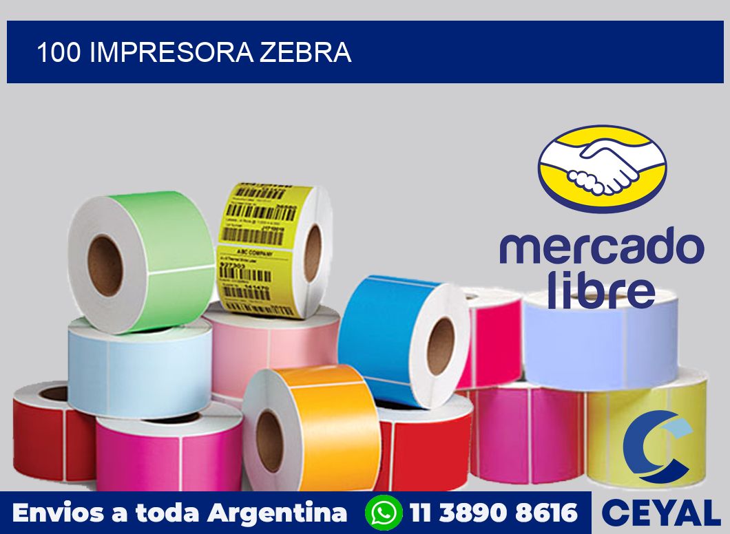 100 Impresora Zebra