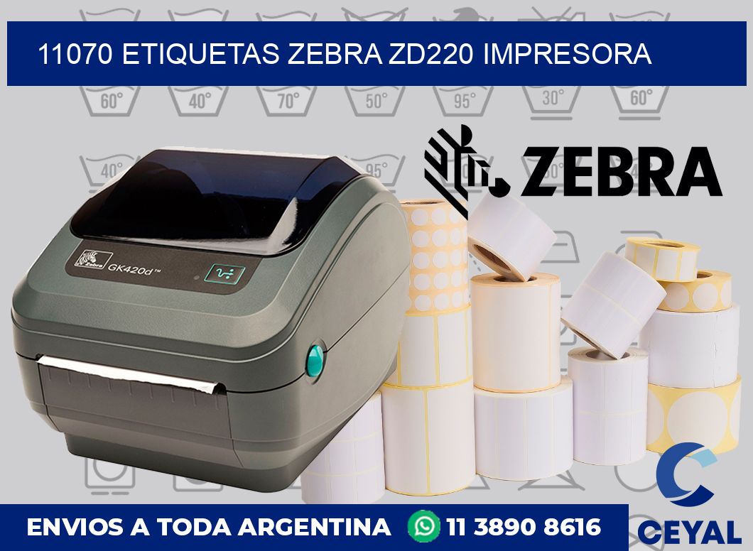 11070 Etiquetas Zebra Zd220 Impresora Imprimir Zebra Con Placa De Red Ethernet 9658