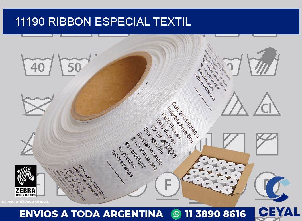 11190 ribbon especial textil
