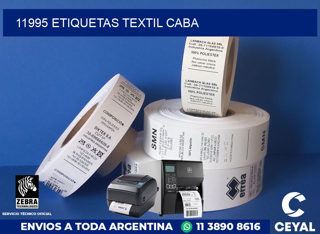 11995 etiquetas textil caba