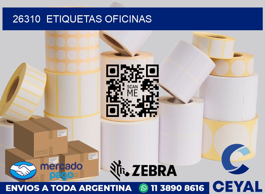26310  Etiquetas oficinas