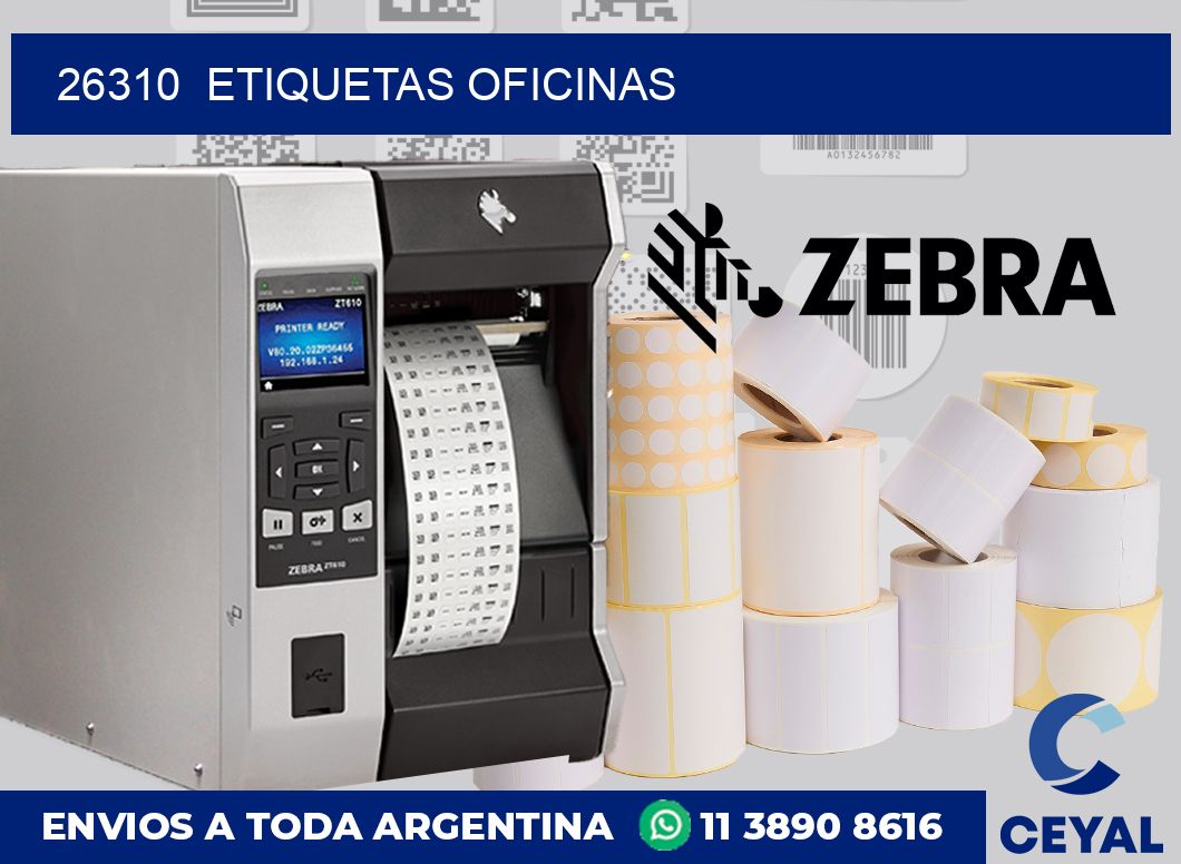 26310  Etiquetas oficinas