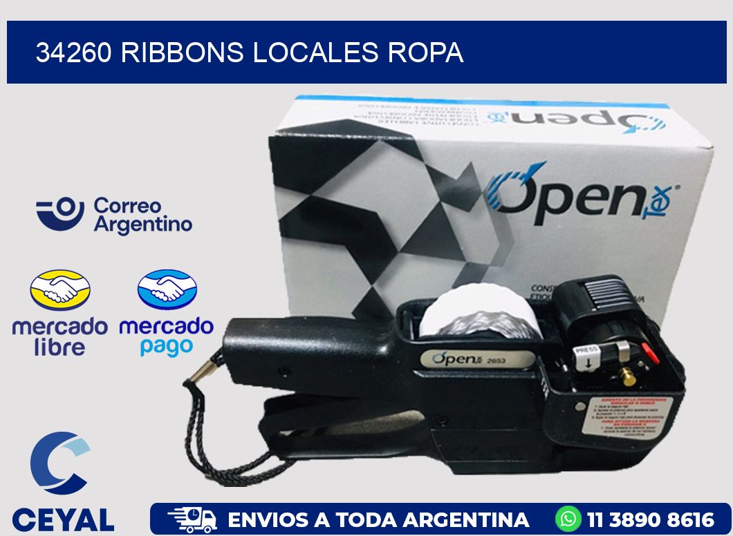34260 ribbons locales ropa