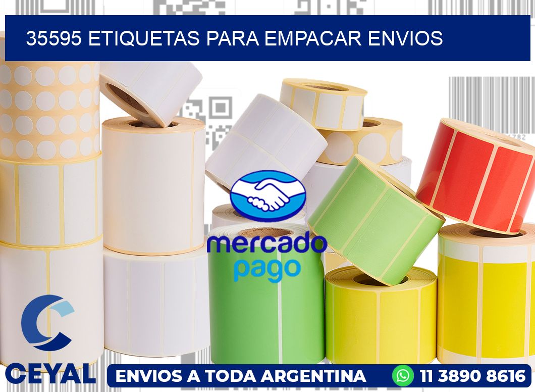 35595 Etiquetas para empacar envios
