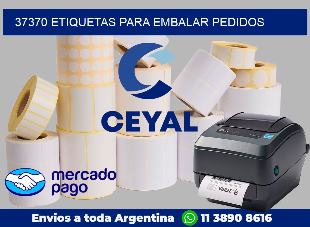 37370 Etiquetas para embalar pedidos
