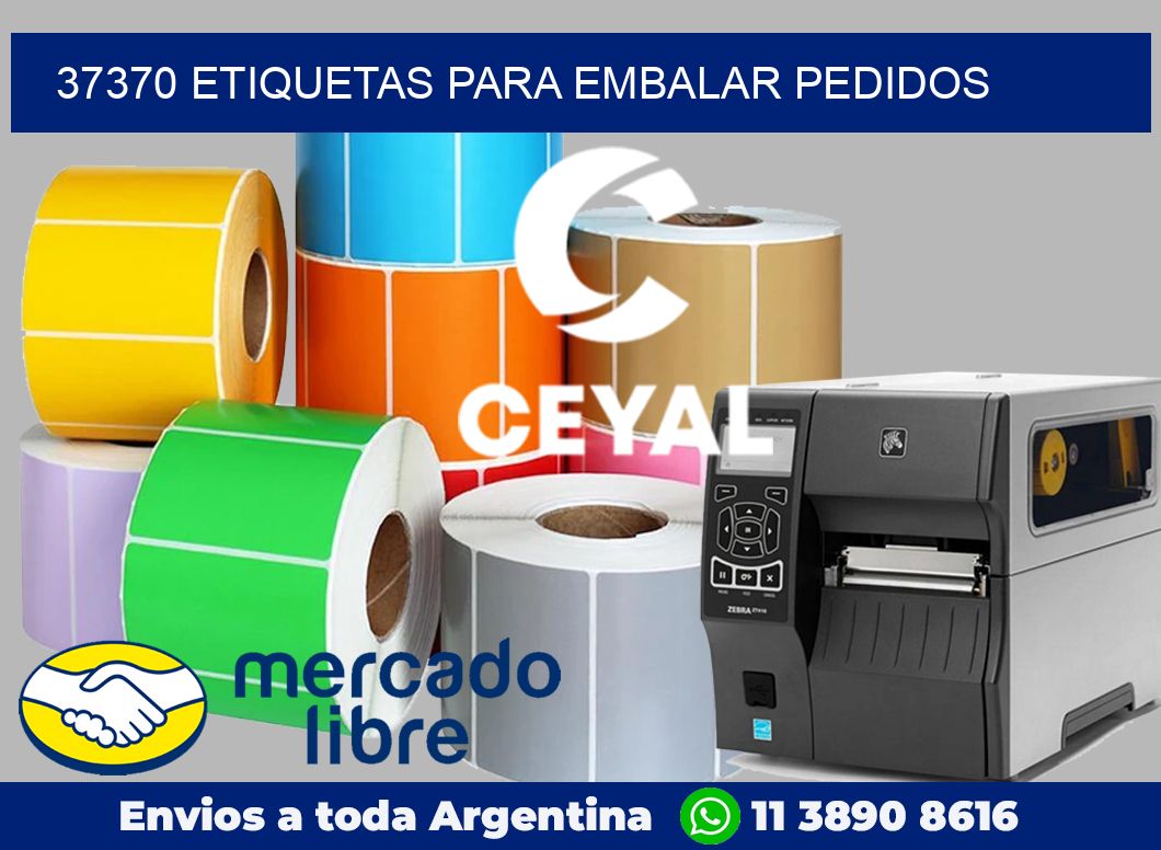 37370 Etiquetas para embalar pedidos