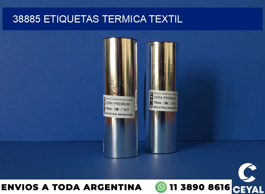 38885 etiquetas termica textil