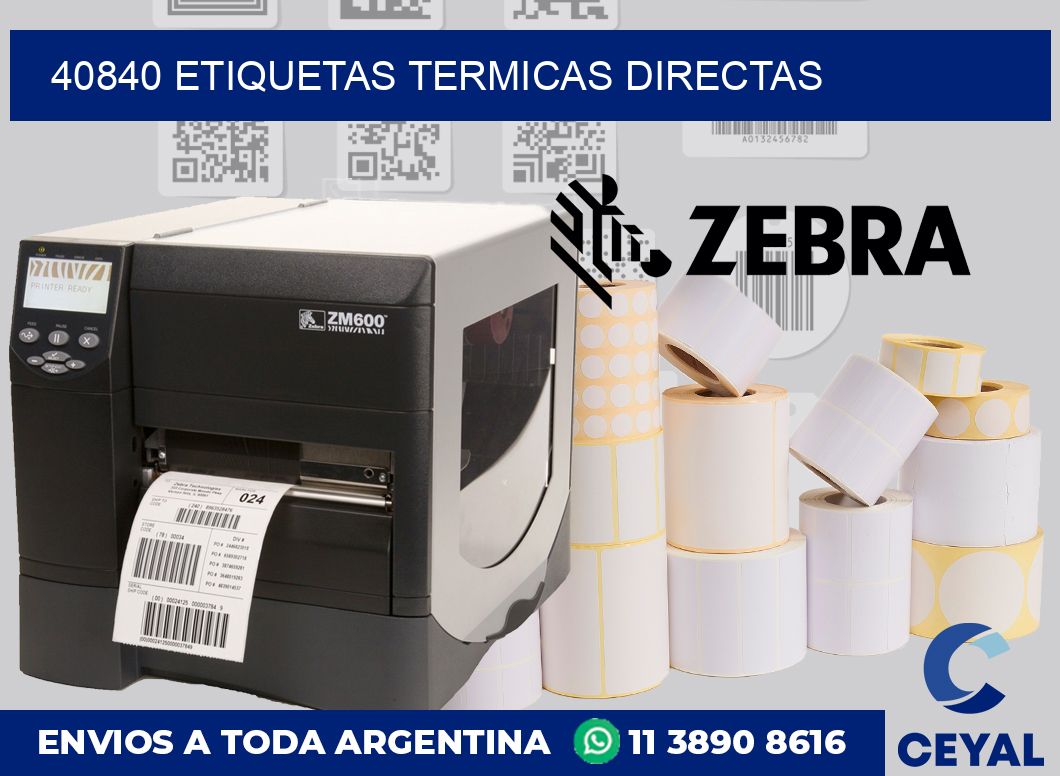 40840 Etiquetas termicas directas
