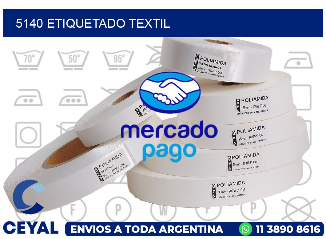 5140 Etiquetado textil