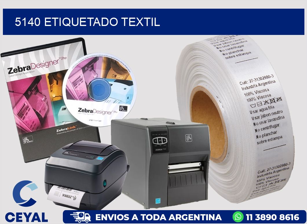 5140 Etiquetado textil