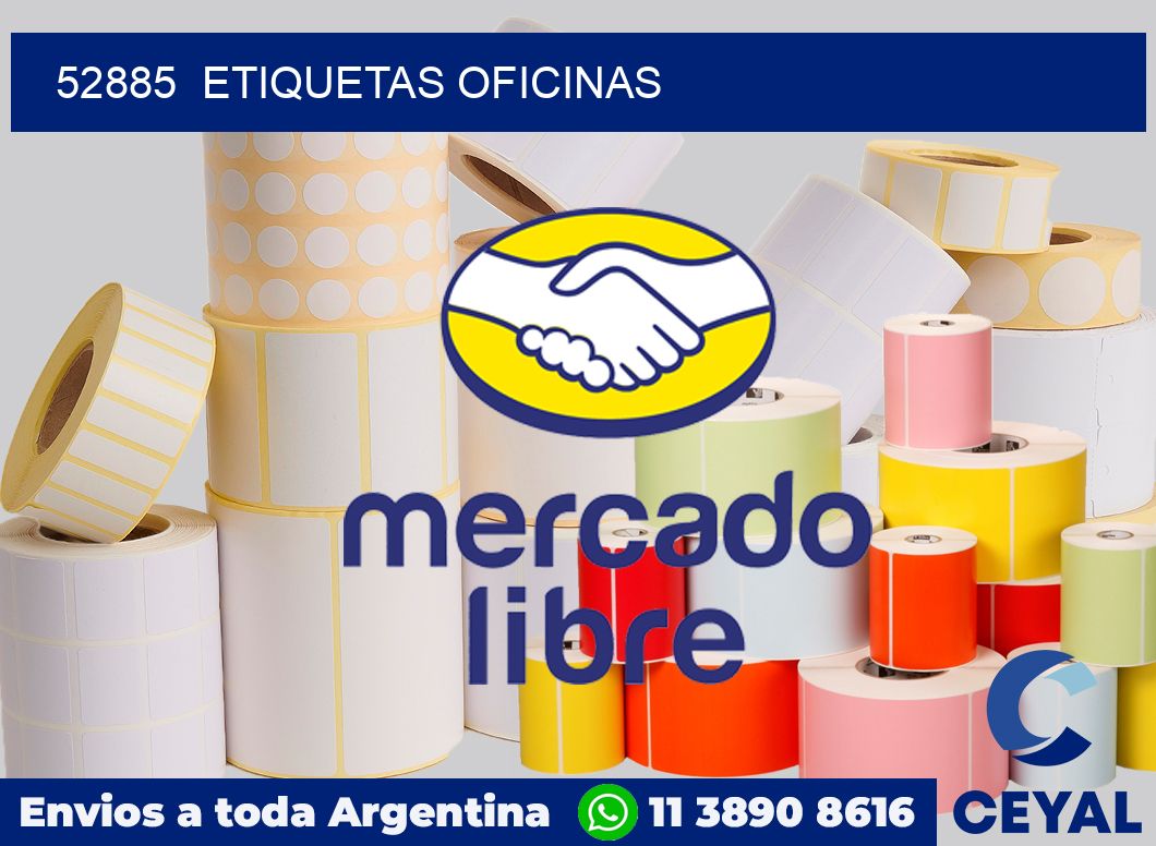 52885  Etiquetas oficinas