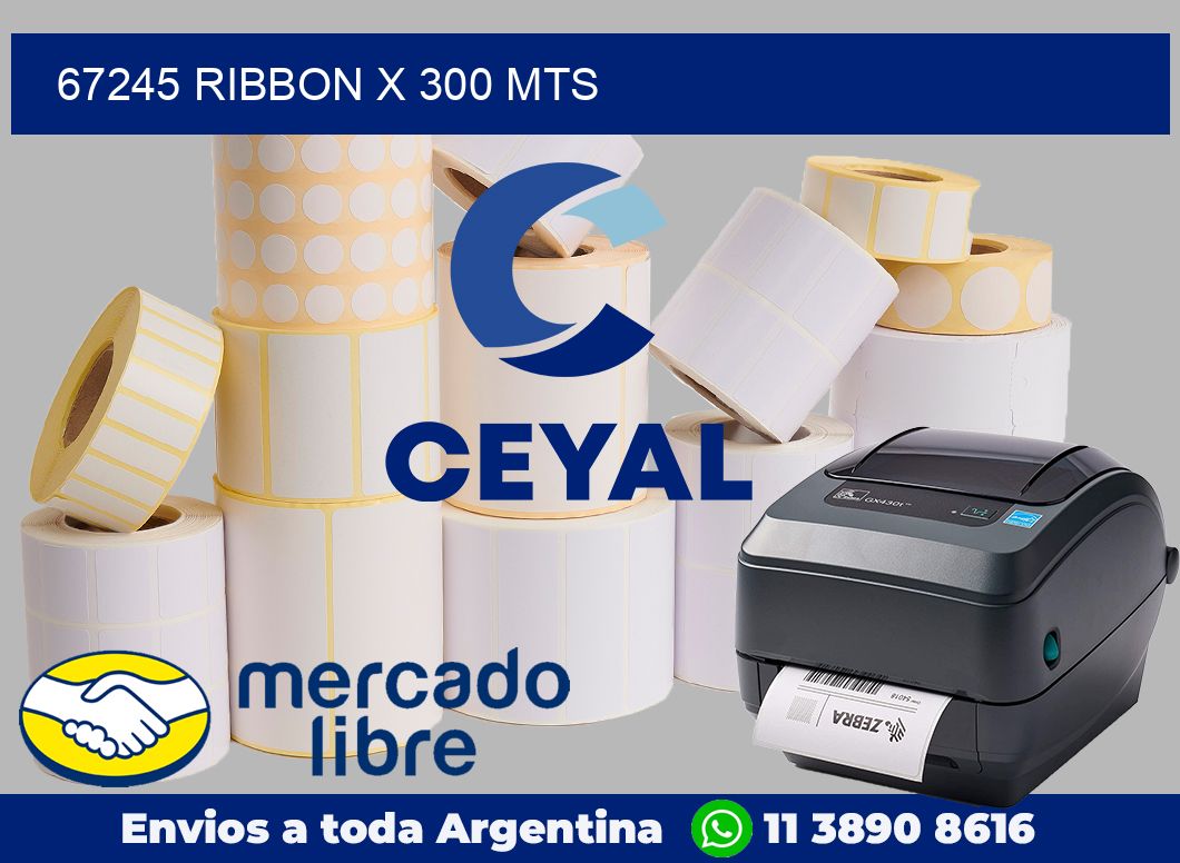 67245 ribbon x 300 mts