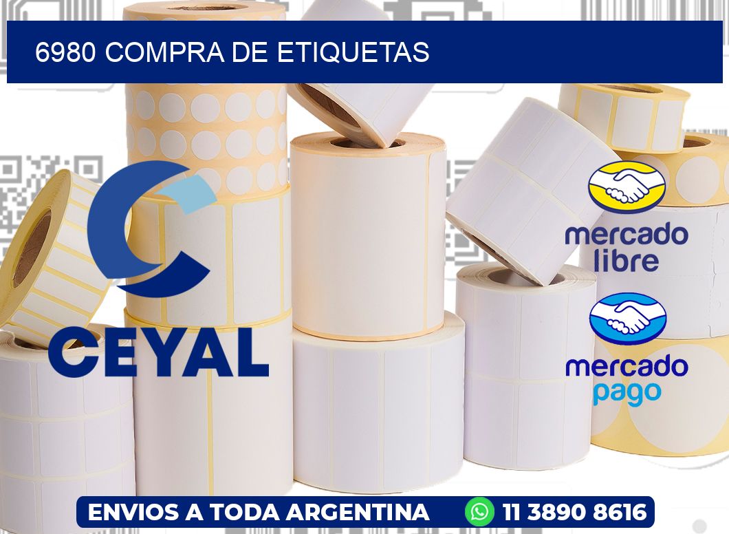 6980 compra de etiquetas