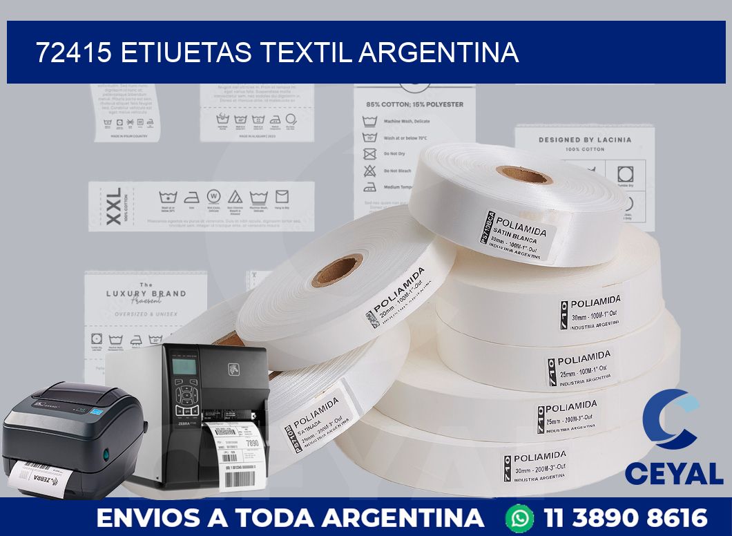 72415 etiuetas textil argentina