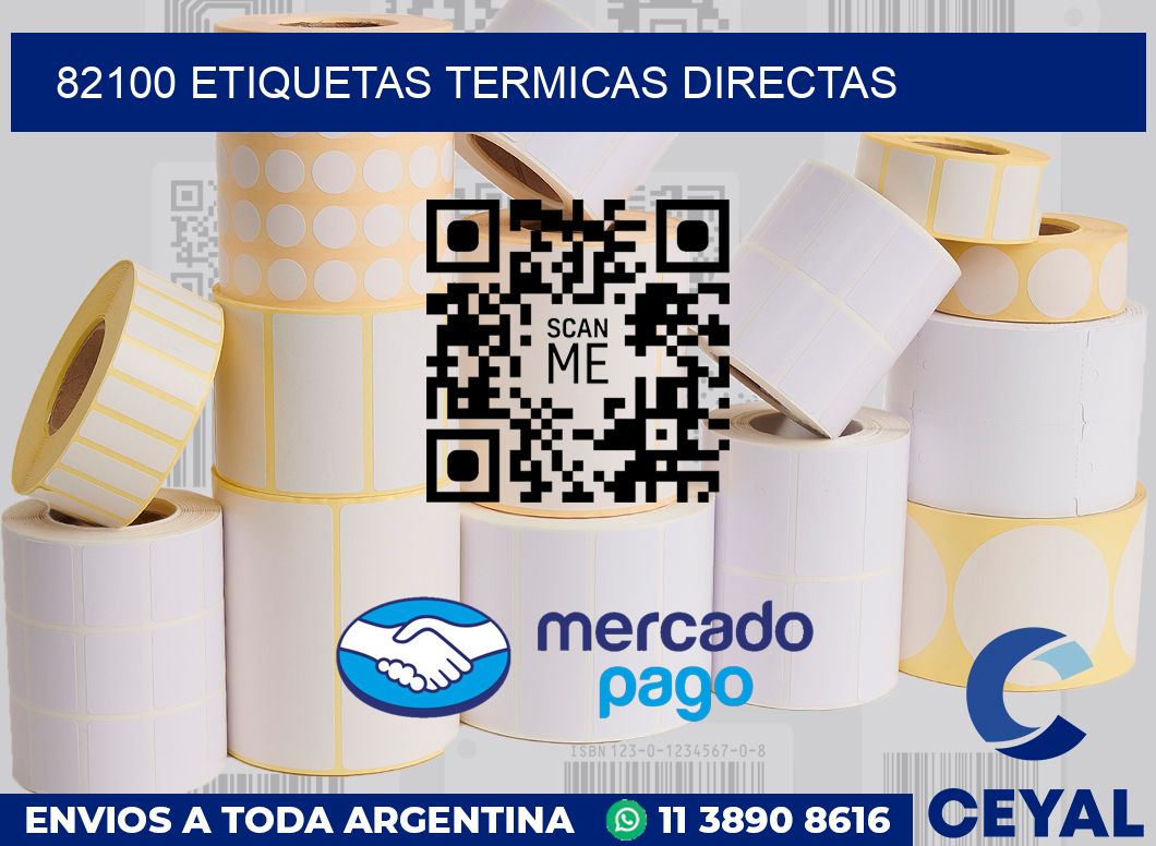 82100 Etiquetas termicas directas