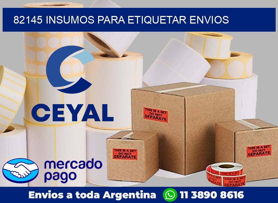 82145 insumos para etiquetar envios