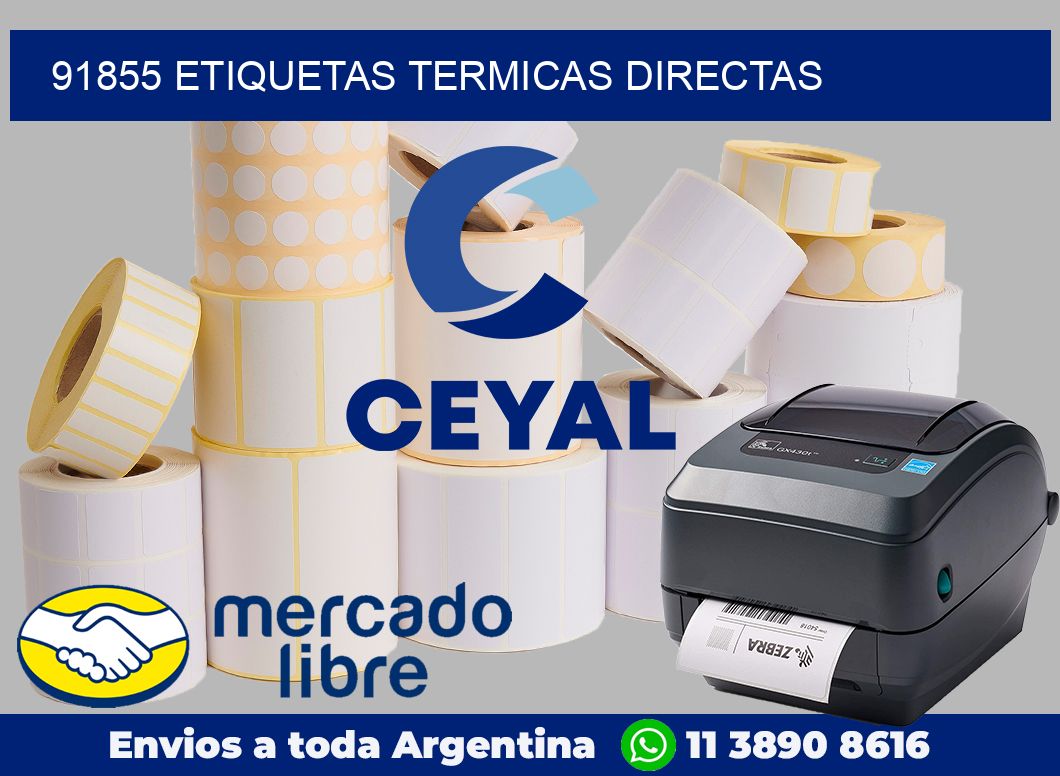 91855 Etiquetas termicas directas