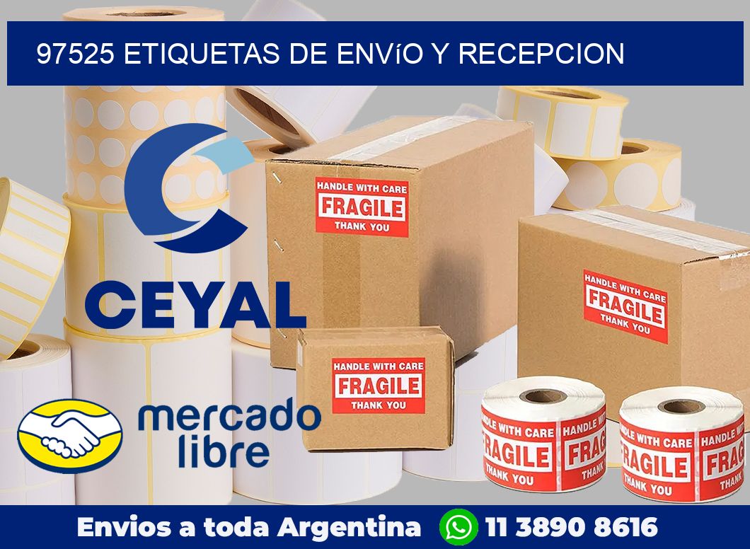97525 Etiquetas de envío y recepcion