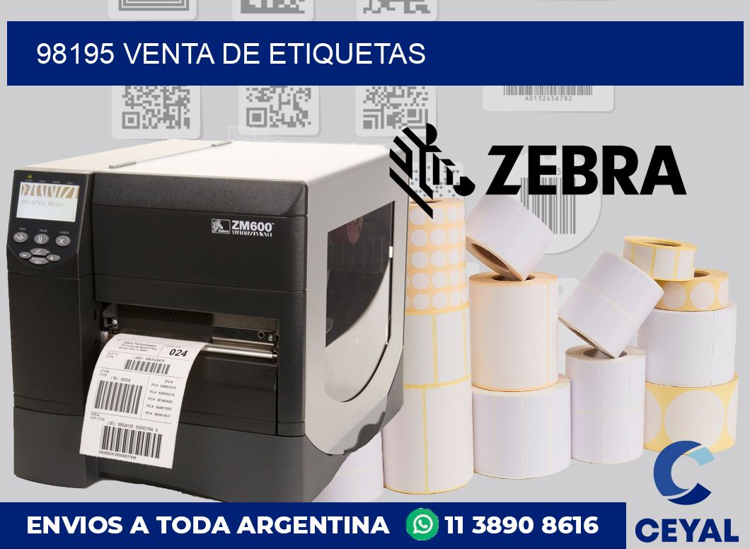 98195 venta de etiquetas
