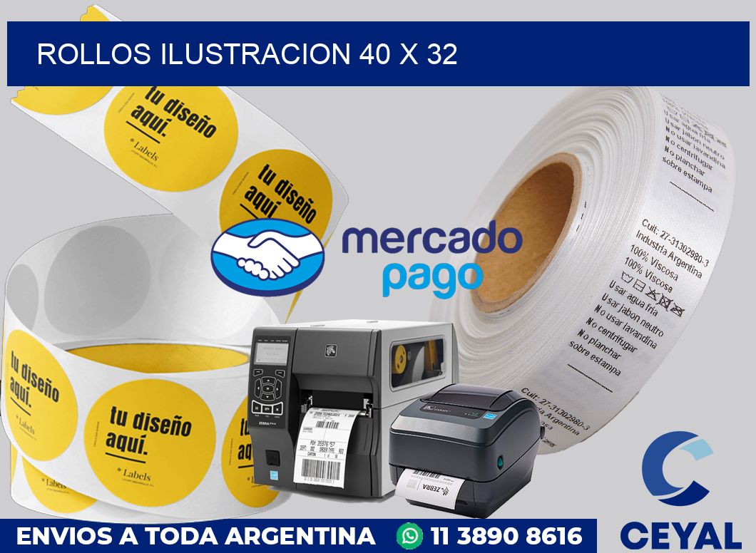 Rollos ilustracion 40 x 32
