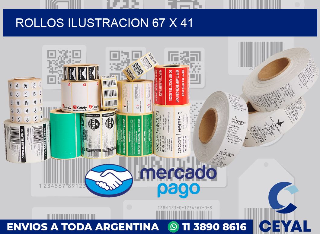 Rollos ilustracion 67 x 41