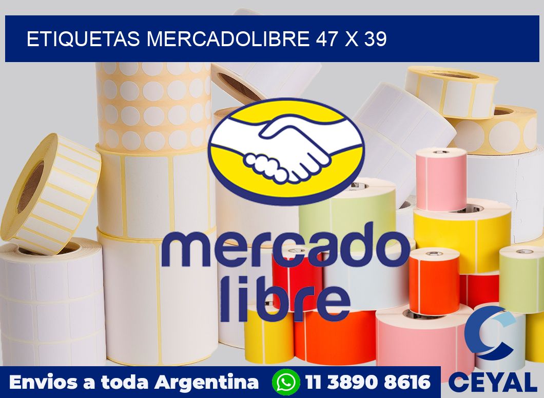 etiquetas mercadolibre 47 x 39