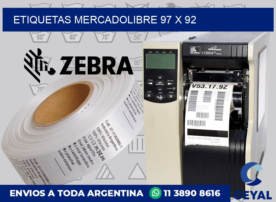 etiquetas mercadolibre 97 x 92