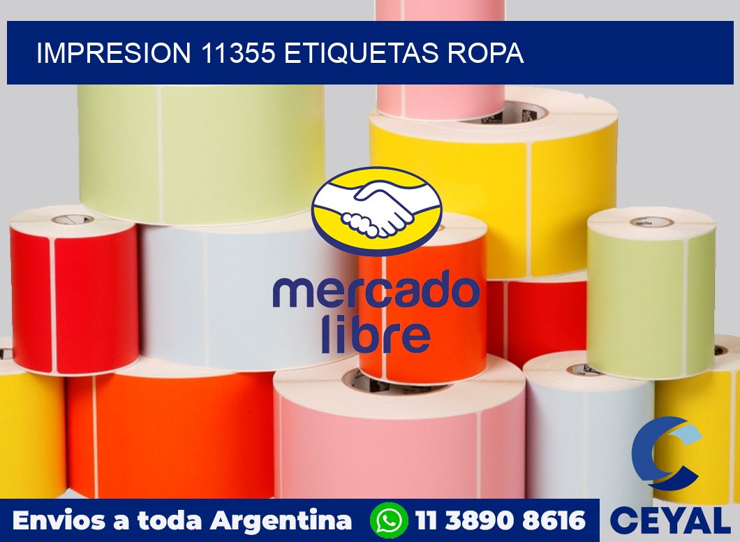 impresion 11355 etiquetas ropa