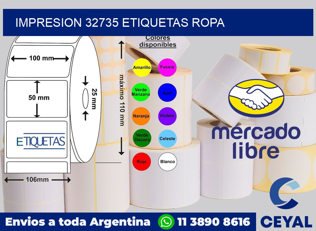 impresion 32735 etiquetas ropa