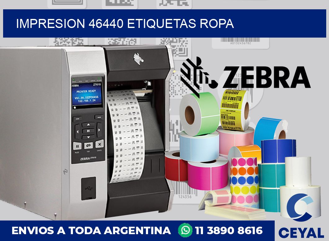 impresion 46440 etiquetas ropa