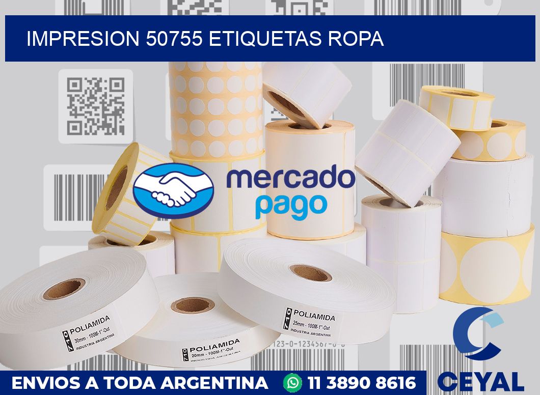 impresion 50755 etiquetas ropa