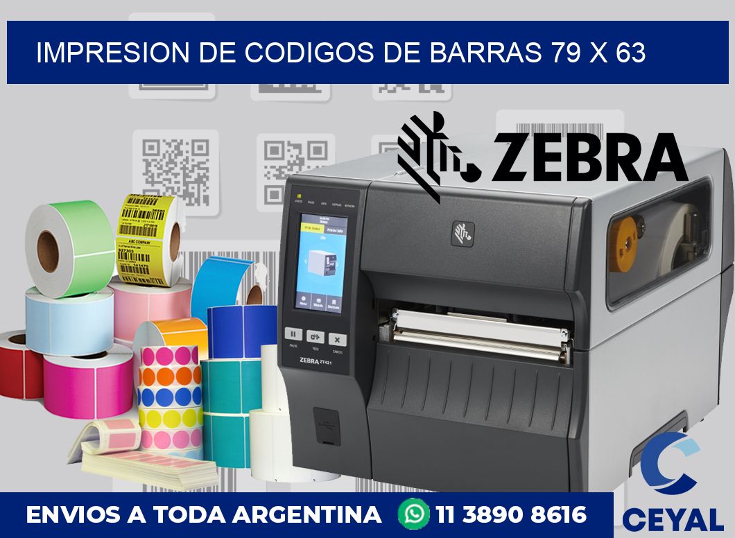 impresion de codigos de barras 79 x 63