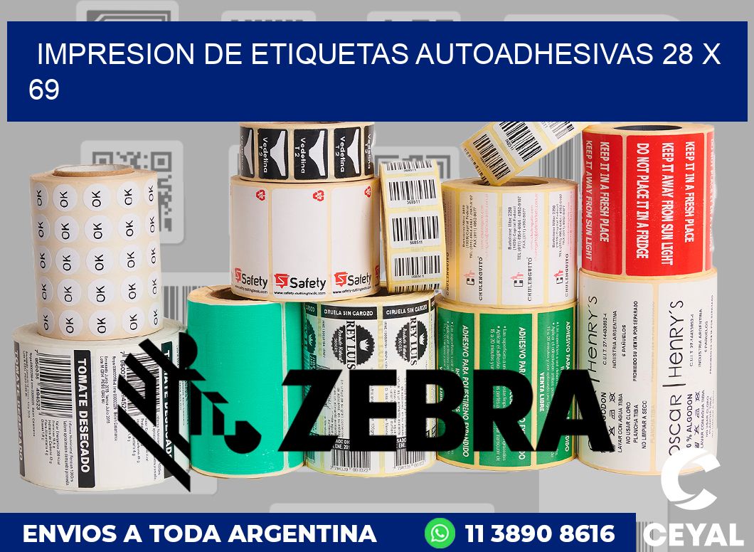 impresion de etiquetas autoadhesivas 28 x 69