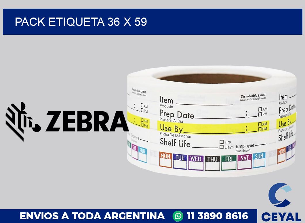 pack etiqueta 36 x 59