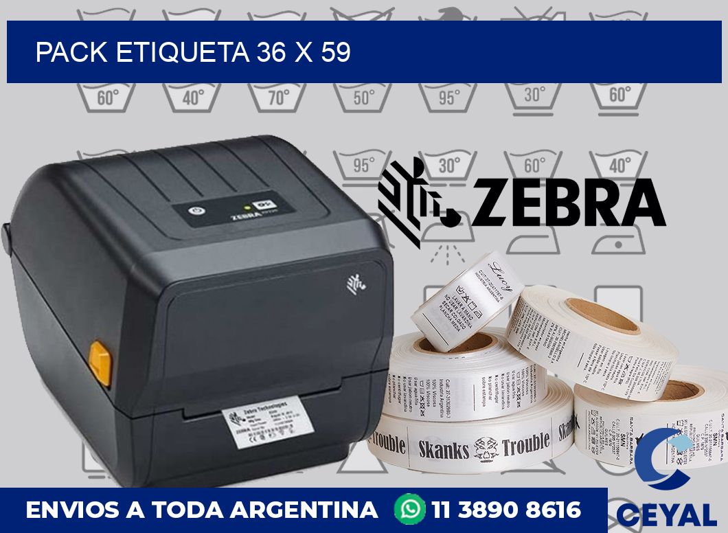 pack etiqueta 36 x 59