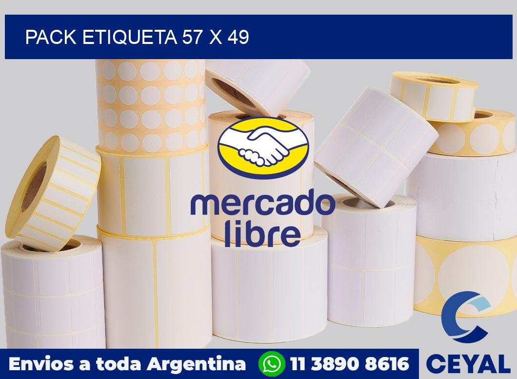 pack etiqueta 57 x 49