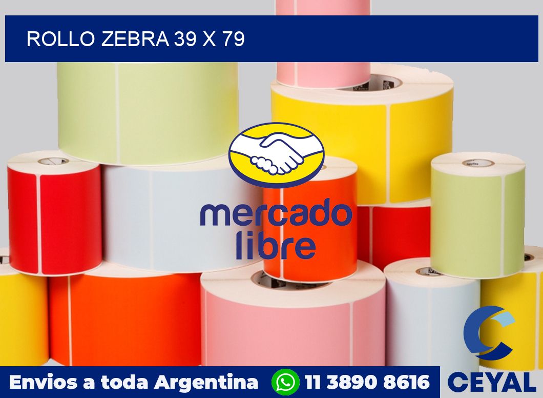 rollo zebra 39 x 79