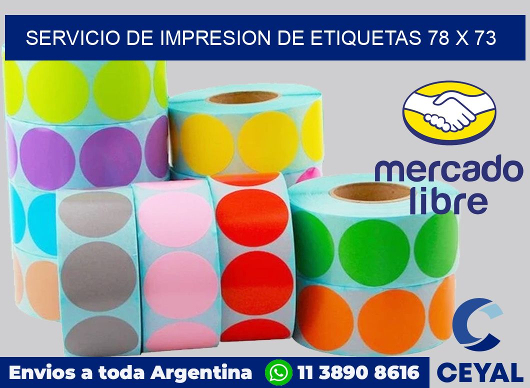 servicio de impresion de etiquetas 78 x 73